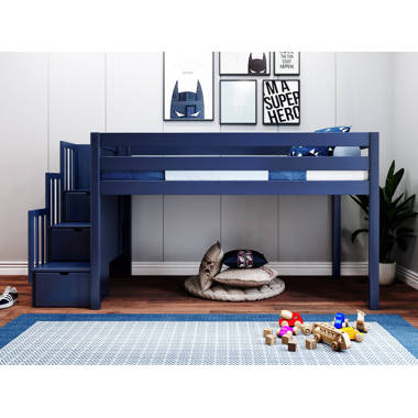 Abigail twin loft bed with tent hotsell